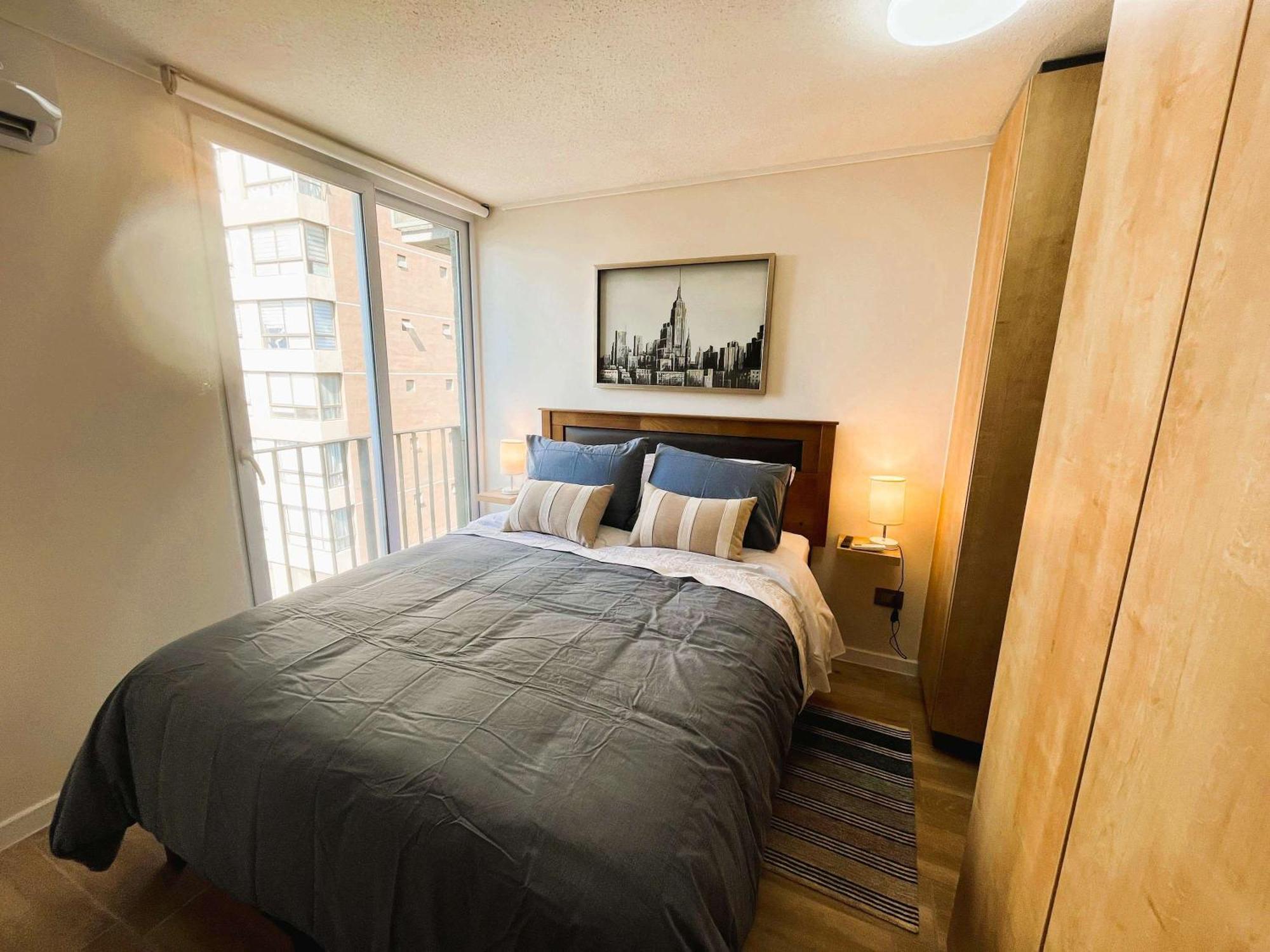 Hom I Amplio Y Comodo Depto Con Terraza * Santiago