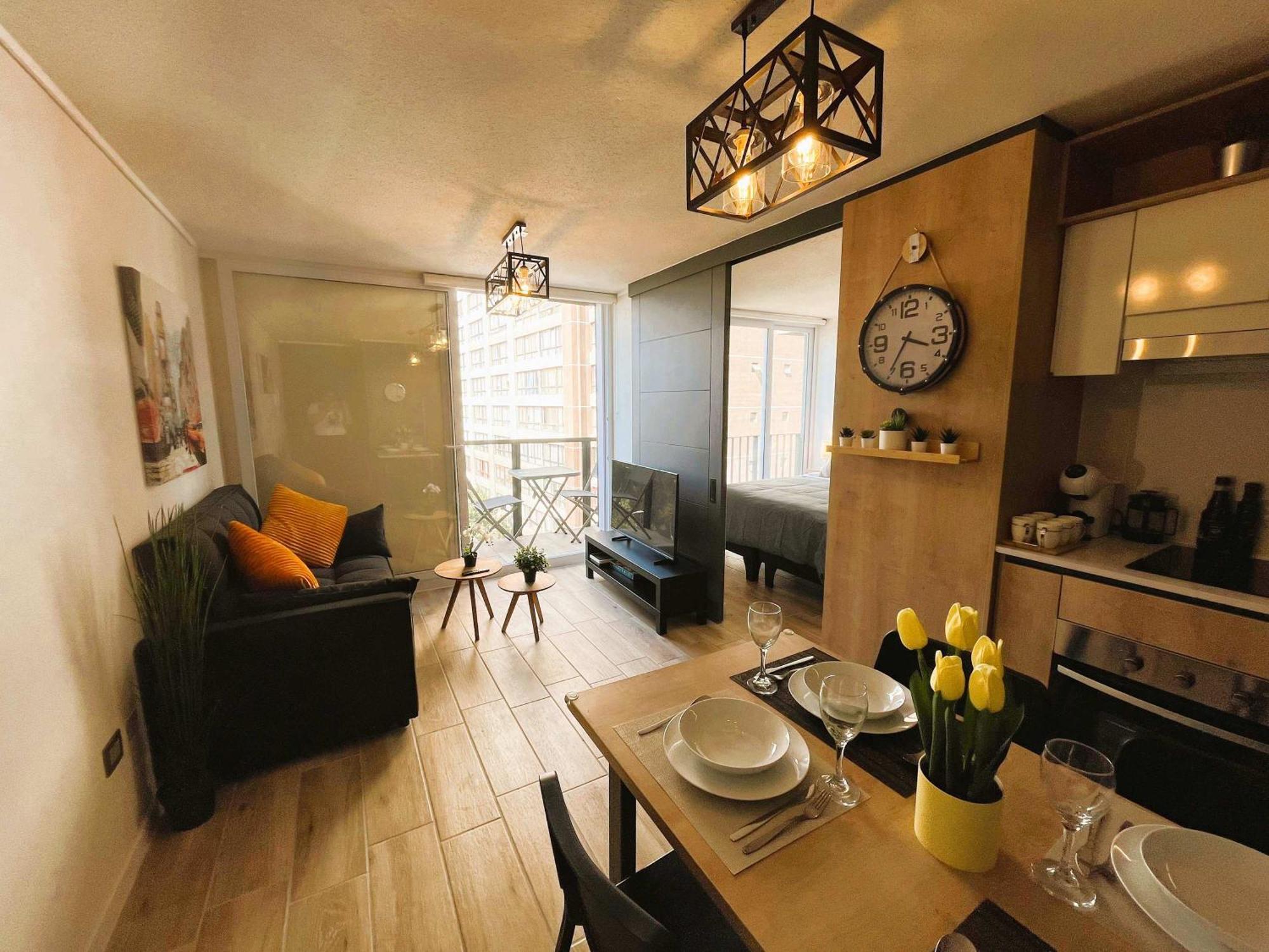 Apartamento Hom I Amplio Y Comodo Depto Con Terraza
